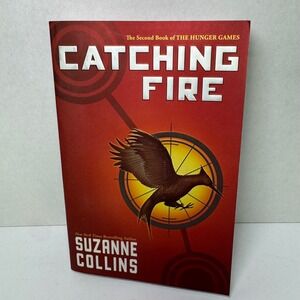 Catching Fire The Second Book The Hunger Games Suzanne Collins Paperback Novel